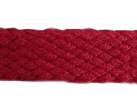 紅色緯編織帶